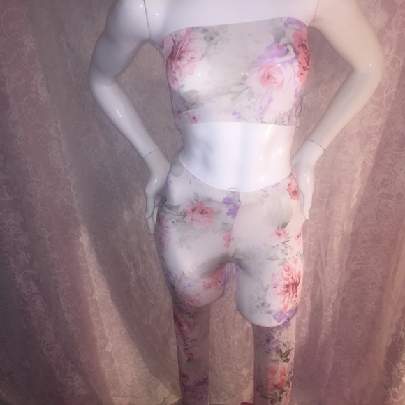 Floral 3 piece leggings set - Picture 2 of 5